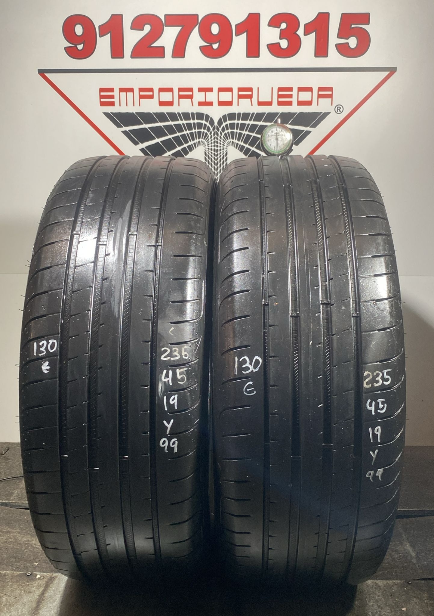 GOODYEAR EAGLE F1 USADO ECONOMICO  235/45 R19 99 Y